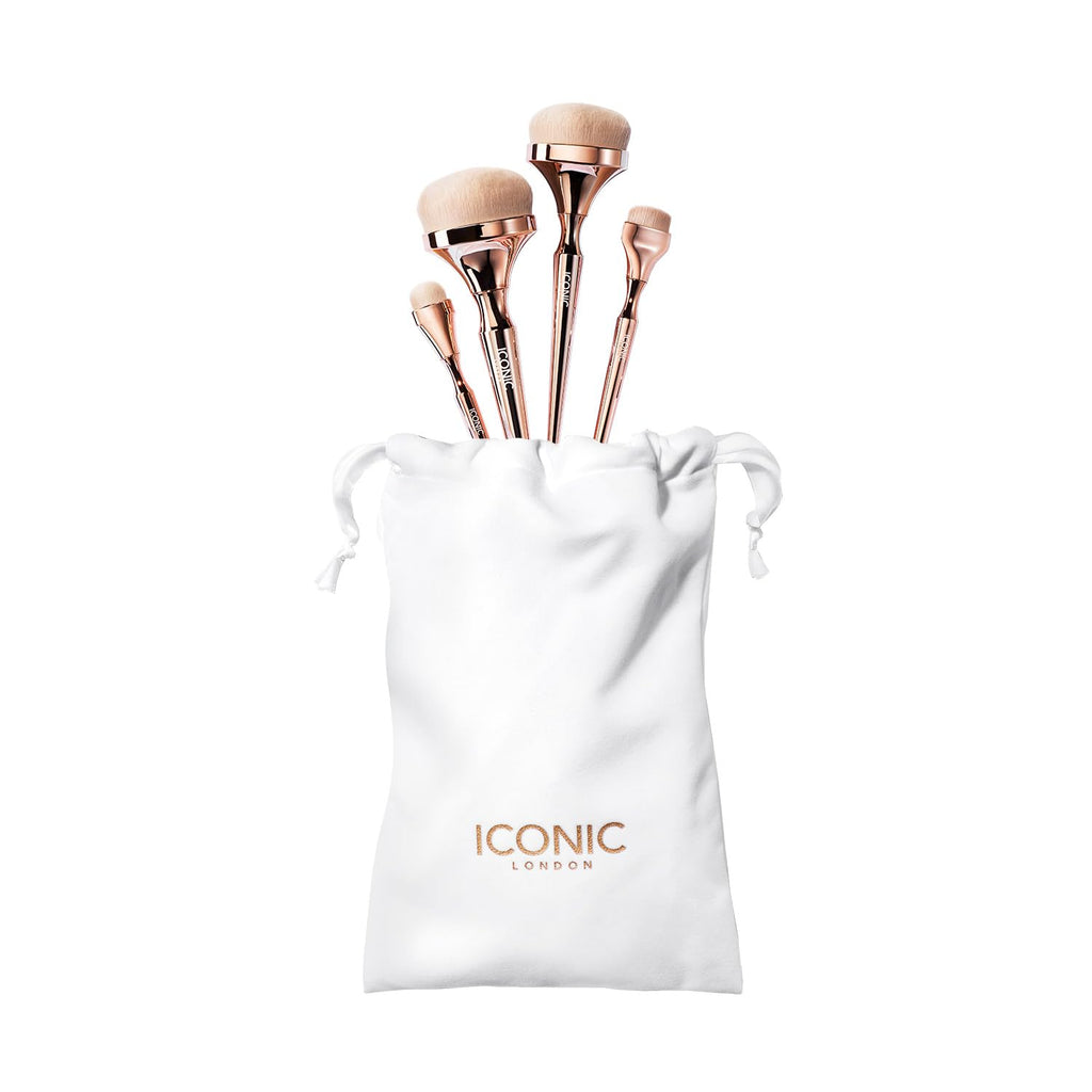 ICONIC LONDON HD Blend Brush Set | Luxury Makeup Brushes, Buff & Blend