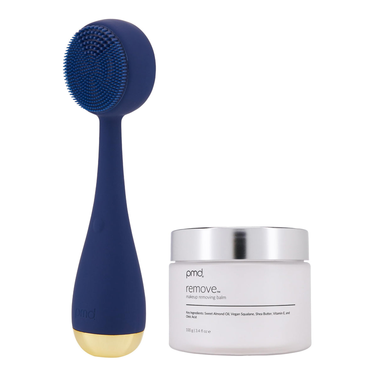 PMD Beauty Clean Facial Cleansing Brush – Waterproof Silicone Face Cleanser with Sonic Technology