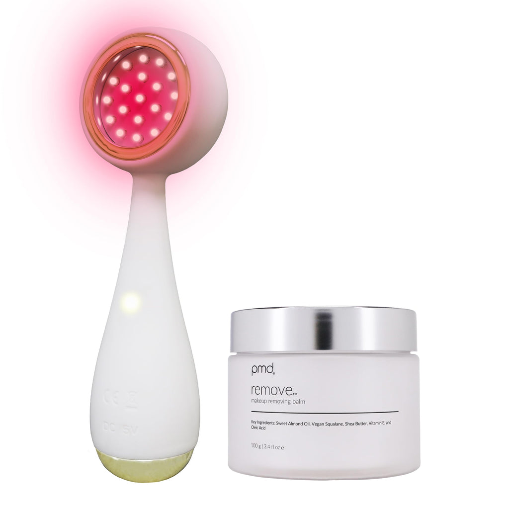 PMD Beauty Clean Facial Cleansing Brush – Waterproof Silicone Face Cleanser with Sonic Technology