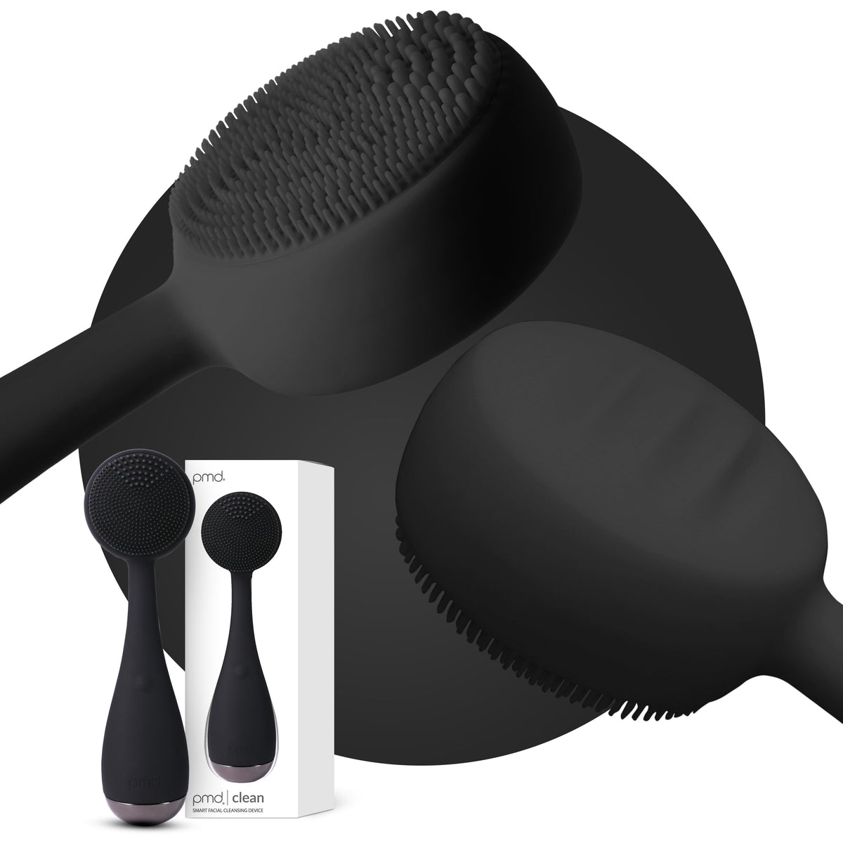 PMD Beauty Clean Facial Cleansing Brush – Waterproof Silicone Face Cleanser with Sonic Technology