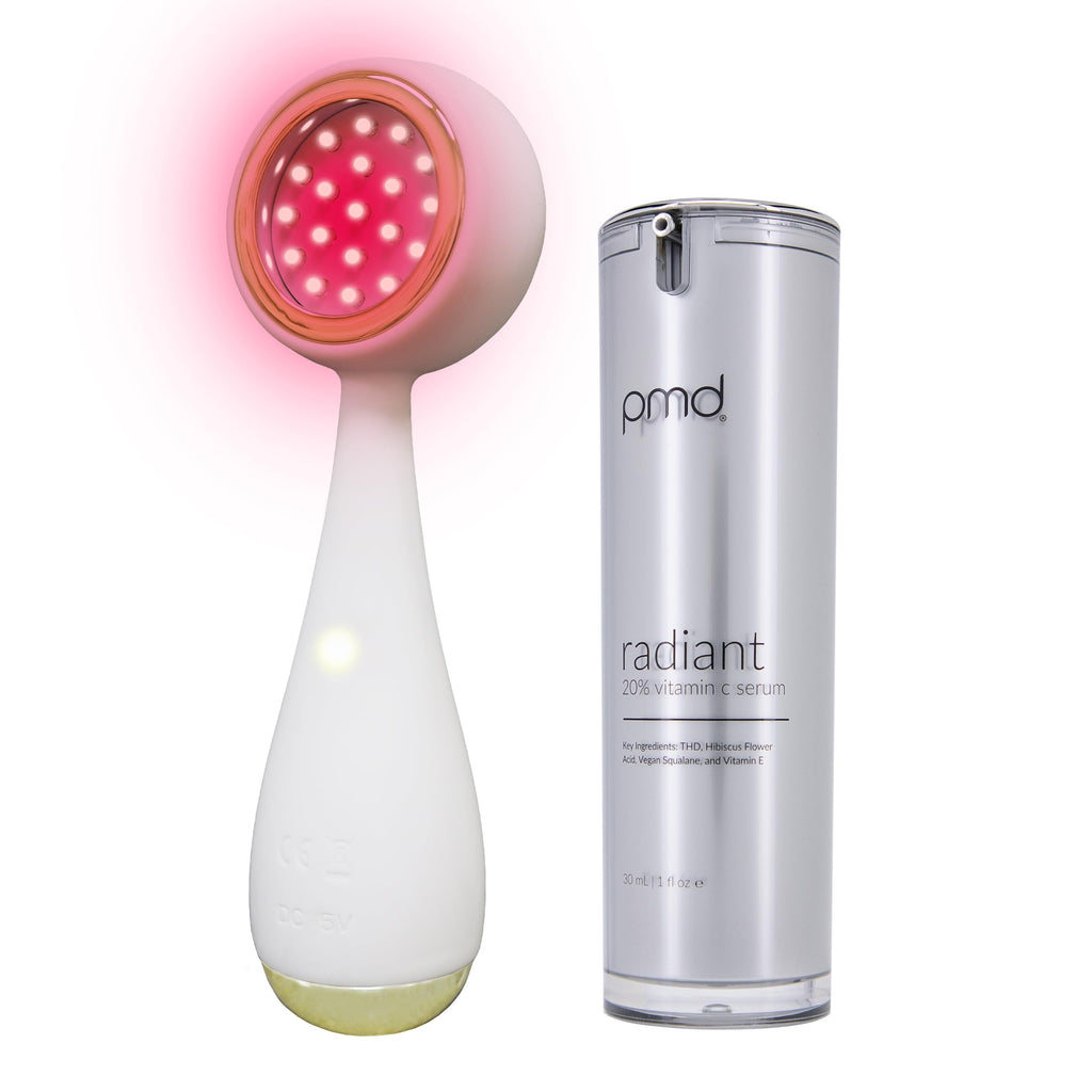PMD Beauty Clean Facial Cleansing Brush – Waterproof Silicone Face Cleanser with Sonic Technology