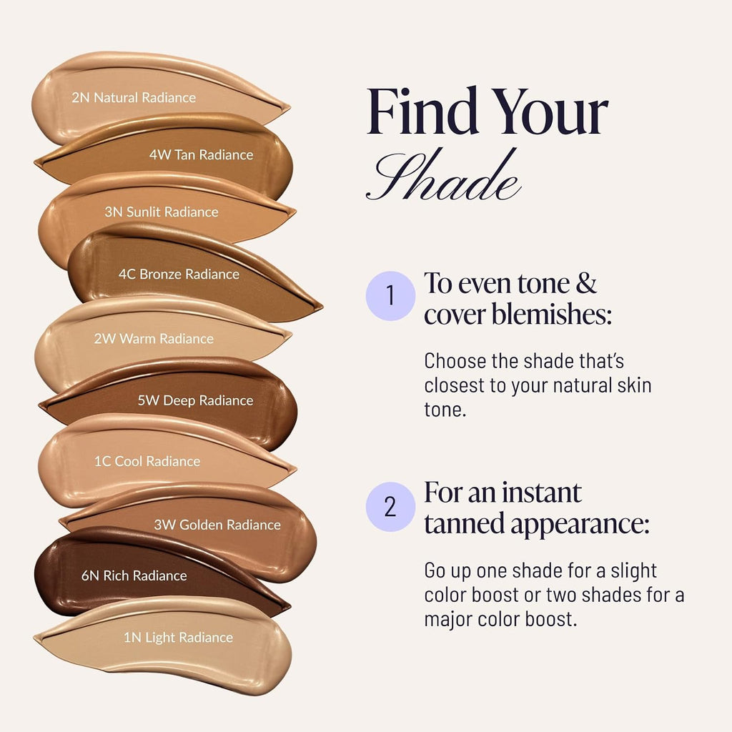Westmore Beauty Body Coverage Perfector & Brush - Waterproof Leg Makeup- 2N