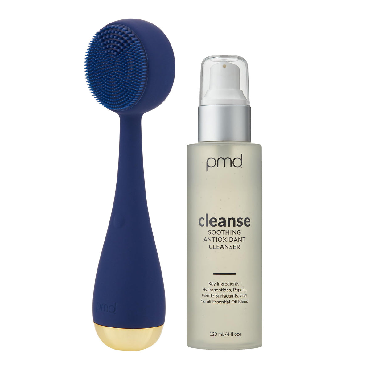PMD Beauty Clean Facial Cleansing Brush – Waterproof Silicone Face Cleanser with Sonic Technology