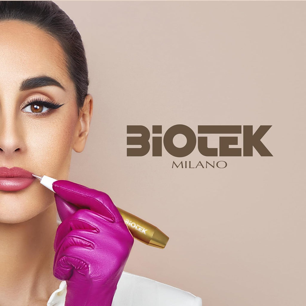 BIOTEK PMU Tester Palette – Brows and Lip Pigment Colors for Permanent Makeup & Microblading – Color Preview Tool for Professional Results (Lips Palette)